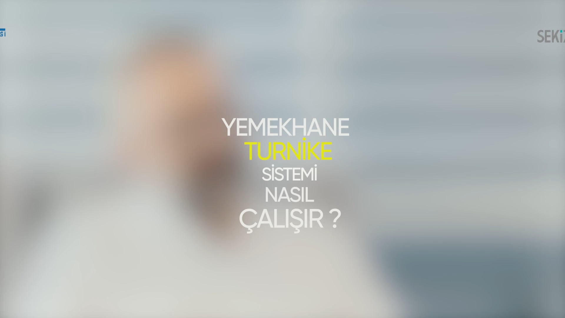 YEMEKHANE TURNİKE SİSTEMİ NASIL ÇALIŞIR